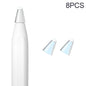 8 PCS / Set Fiber Texture Nib Protector, For Apple Pencil