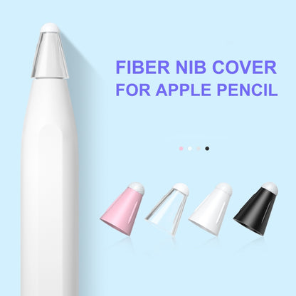 8 PCS / Set Fiber Texture Nib Protector, For Apple Pencil