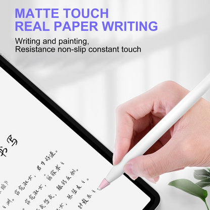 8 PCS / Set Fiber Texture Nib Protector, For Apple Pencil