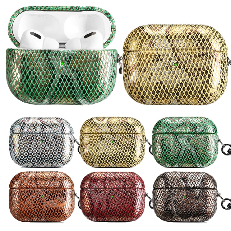 J01 Mesh Snakeskin Headphone Case