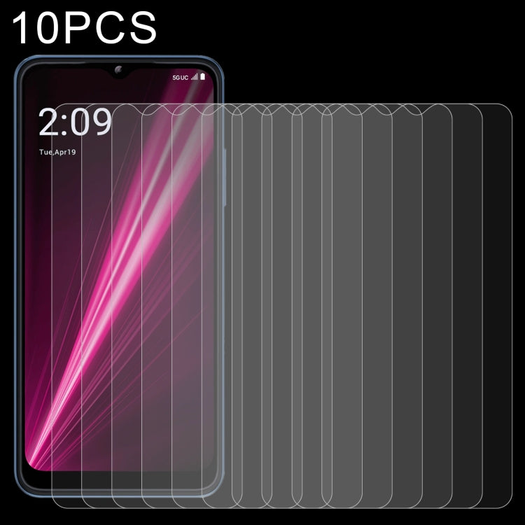 10 PCS 0.26mm 9H 2.5D Tempered Glass Film