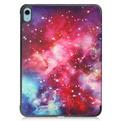 Custer Painted Leather Tablet Case with Holder, For  iPad 2025 / 2022