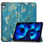 Custer Painted Leather Tablet Case with Holder, For  iPad 2025 / 2022
