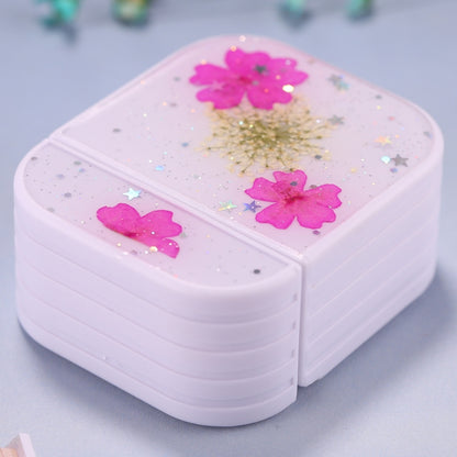 For AirPods 1 / 2 Beautiful Ladies Flowers Pattern Wireless Earphone Protective Case