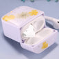 For AirPods 1 / 2 Beautiful Ladies Flowers Pattern Wireless Earphone Protective Case