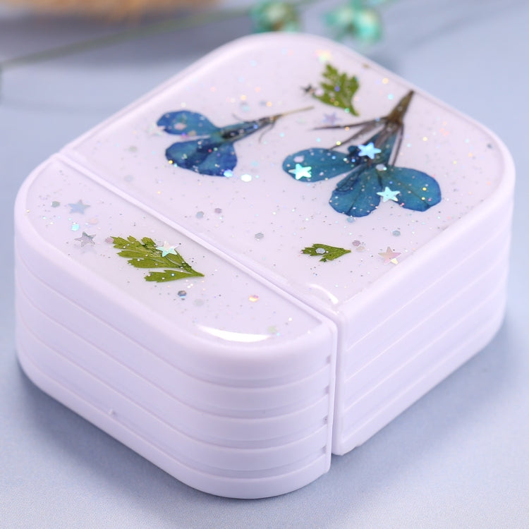 For AirPods 1 / 2 Gypsophila Flowers Pattern Wireless Earphone Protective Case