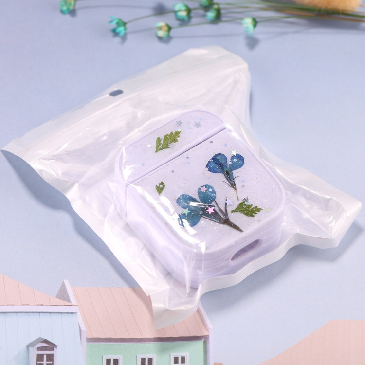For AirPods 1 / 2 Gypsophila Flowers Pattern Wireless Earphone Protective Case, For AirPods 1 / 2