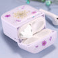 For AirPods 1 / 2 Gypsophila Flowers Pattern Wireless Earphone Protective Case