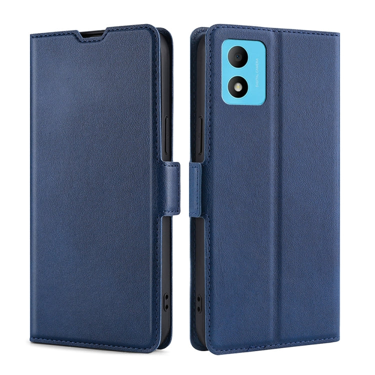 Ultra-thin Voltage Side Buckle Horizontal Flip Leather Phone Case