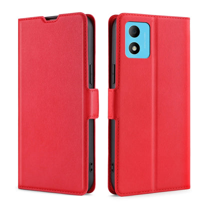 Ultra-thin Voltage Side Buckle Horizontal Flip Leather Phone Case