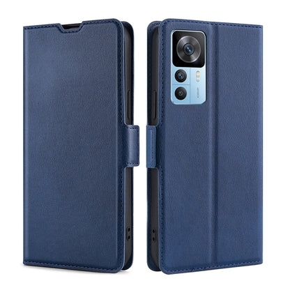 Ultra-thin Voltage Side Buckle Horizontal Flip Leather Phone Case