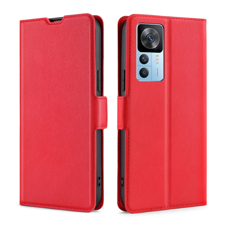 Ultra-thin Voltage Side Buckle Horizontal Flip Leather Phone Case