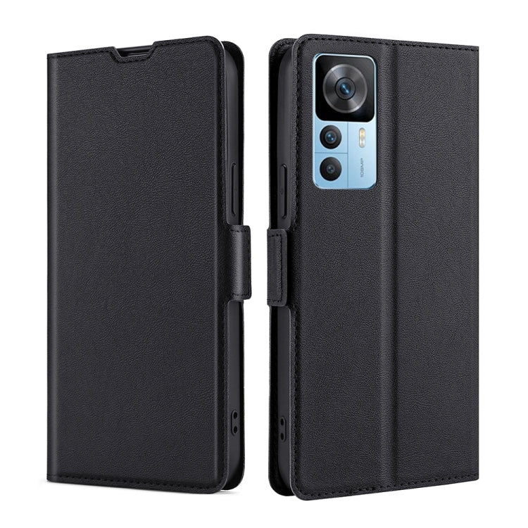 Ultra-thin Voltage Side Buckle Horizontal Flip Leather Phone Case