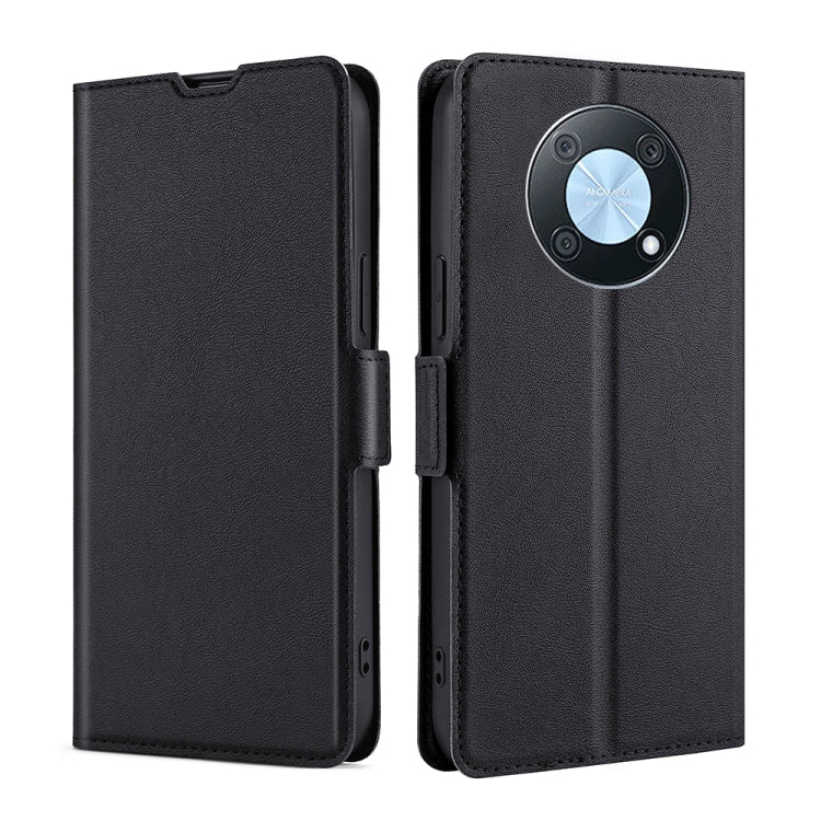 Ultra-thin Voltage Side Buckle Horizontal Flip Leather Phone Case