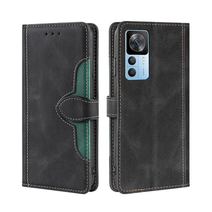 Skin Feel Magnetic Buckle Leather Phone Case