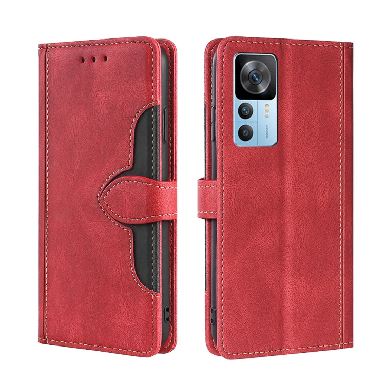 Skin Feel Magnetic Buckle Leather Phone Case