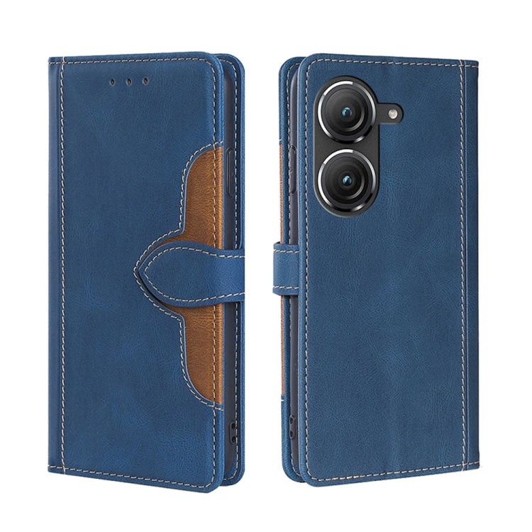 Skin Feel Magnetic Buckle Leather Phone Case