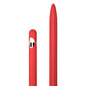 3 in 1 Striped Liquid Silicone Stylus Case with Two Tip Caps