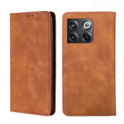 Skin Feel Magnetic Horizontal Flip Leather Phone Case