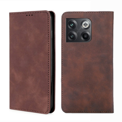 Skin Feel Magnetic Horizontal Flip Leather Phone Case