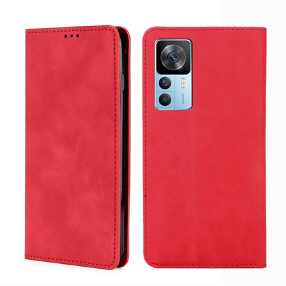 Skin Feel Magnetic Horizontal Flip Leather Phone Case