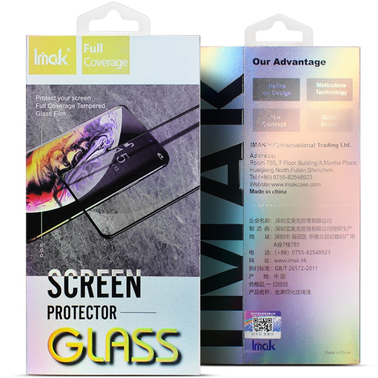 imak 9H Full Screen Tempered Glass Film Pro+ Series, For Honor X40i 5G, For HTC Desire 22 Pro 5G, For Huawei nova Y90 4G, For OPPO A97 5G, For Realme 9 5G India, For Realme C30 4G / V20 5G, For Realme GT2 Explorer Master, For Motorola Moto G32 4G      ...