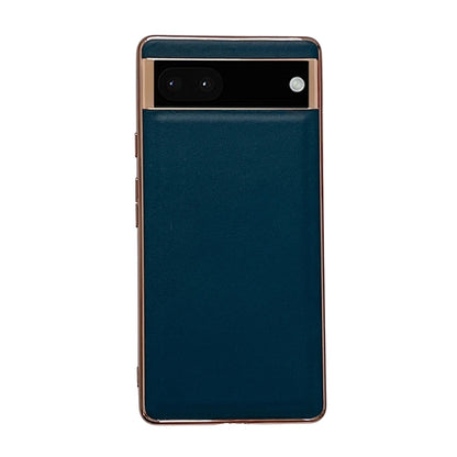 Genuine Leather Xiaoya Series Nano Electroplating Phone Case