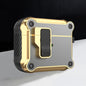 Wireless Earphone Eagle Electroplating Protective Case with Hook, For AirPods 1 / 2, For AirPods 3