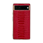Genuine Leather Weilai Series Nano Electroplating Phone Case, For Google Pixel 6, For Google Pixel 7
