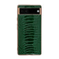Genuine Leather Weilai Series Nano Electroplating Phone Case, For Google Pixel 6, For Google Pixel 7