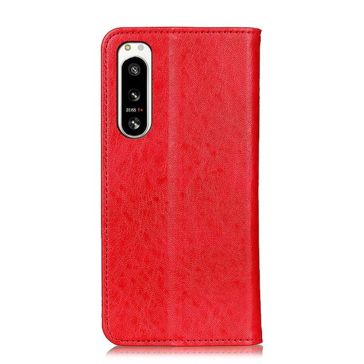 Magnetic Crazy Horse Texture Horizontal Flip Leather Case