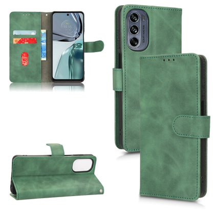 Skin Feel Magnetic Flip Leather Phone Case