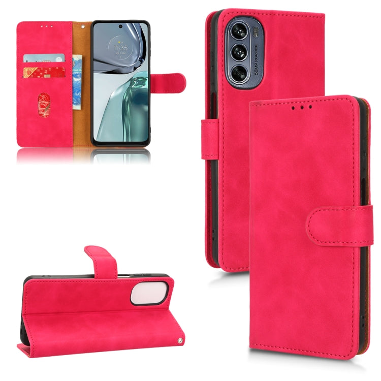 Skin Feel Magnetic Flip Leather Phone Case
