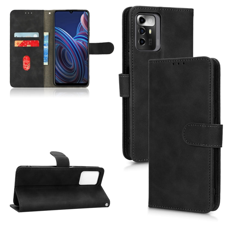 Skin Feel Magnetic Flip Leather Phone Case