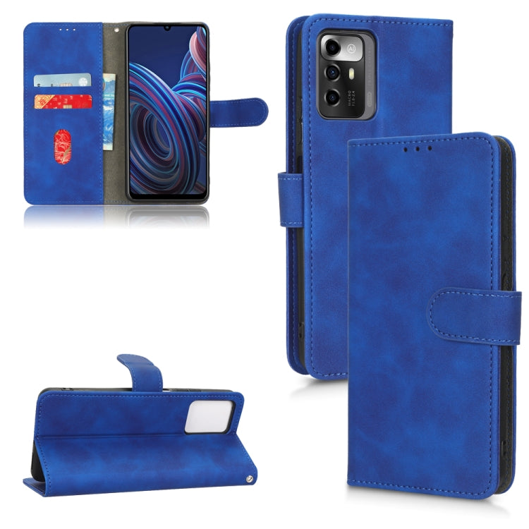 Skin Feel Magnetic Flip Leather Phone Case