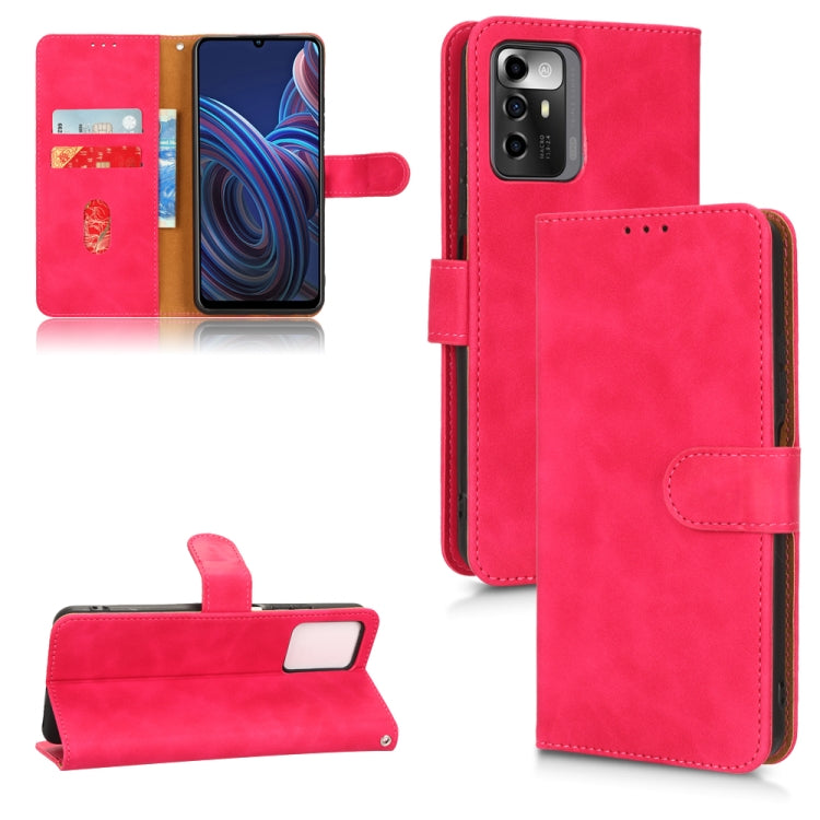 Skin Feel Magnetic Flip Leather Phone Case
