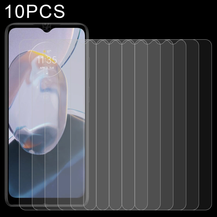 10 PCS 0.26mm 9H 2.5D Tempered Glass Film