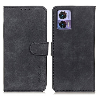 KHAZNEH Retro Texture Leather Phone Case