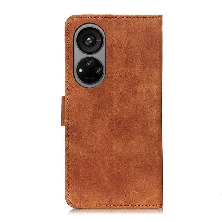 KHAZNEH Retro Texture Leather Phone Case