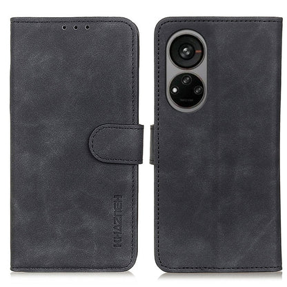 KHAZNEH Retro Texture Leather Phone Case