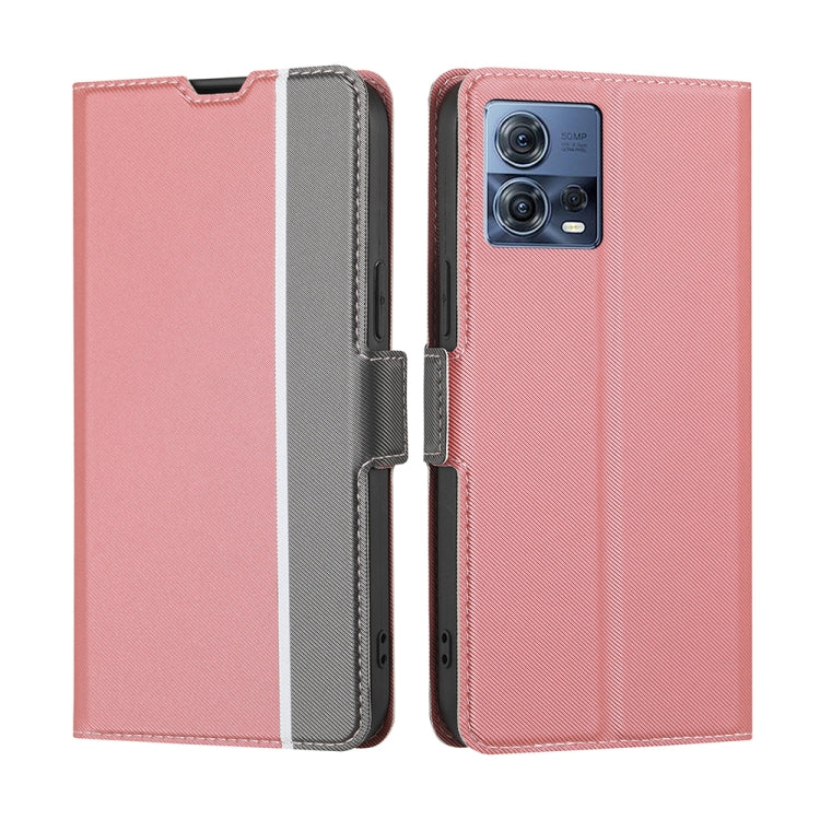 Twill Texture Side Buckle Leather Phone Case