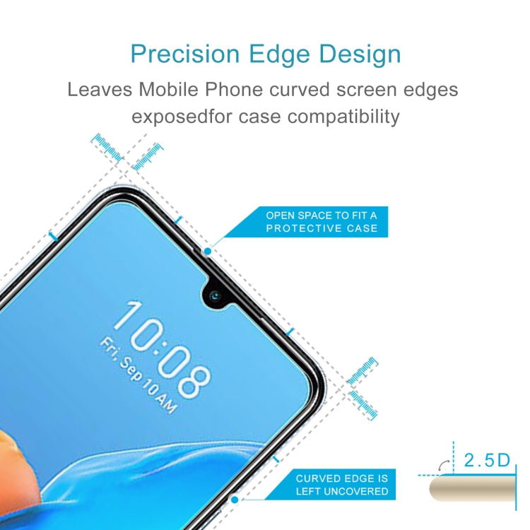 10pcs 0.26mm 9H 2.5D Tempered Glass Film