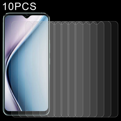 10pcs 0.26mm 9H 2.5D Tempered Glass Film