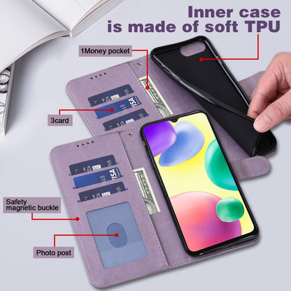 Tree & Deer Pattern Pressed Flip Leather Phone Case, For Xiaomi Redmi 10A, For Sony Xperia 10 IV