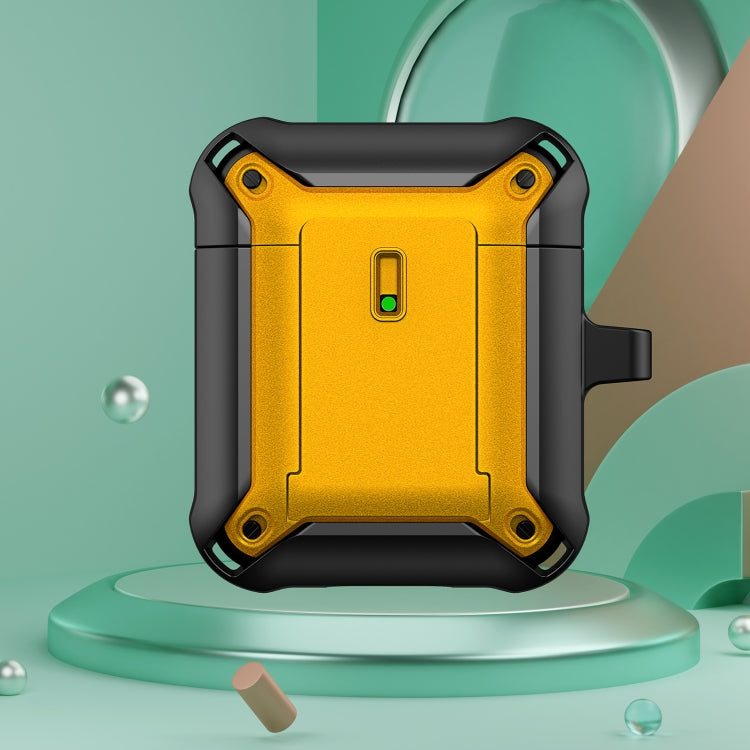 Sliding Buckle Wireless Earphone Protective Case with Hook, For AirPods 1 / 2, For AirPods 3