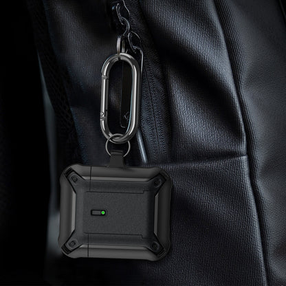 Sliding Buckle Wireless Earphone Protective Case with Hook, For AirPods 1 / 2, For AirPods 3