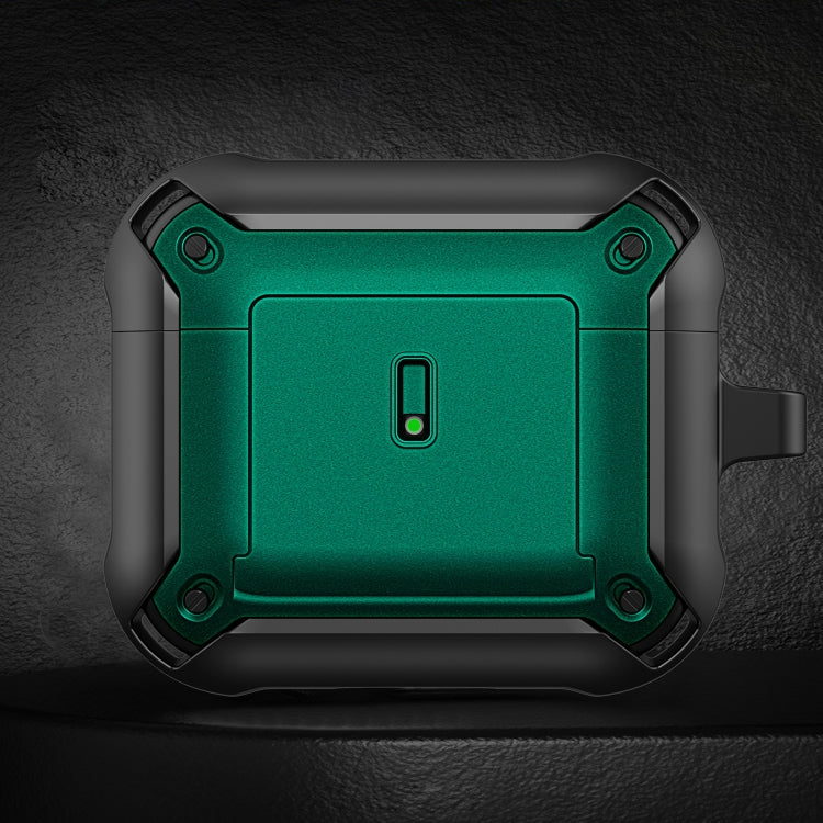 Sliding Buckle Wireless Earphone Protective Case with Hook, For AirPods 1 / 2, For AirPods 3