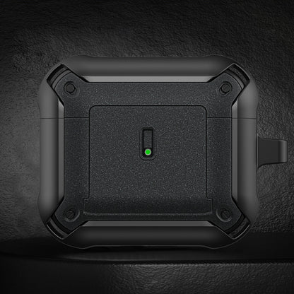 Sliding Buckle Wireless Earphone Protective Case with Hook, For AirPods 1 / 2, For AirPods 3