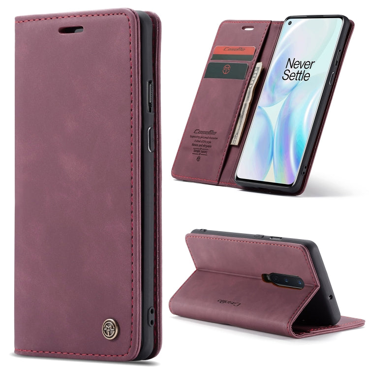 CaseMe Multifunctional Horizontal Flip Leather Case, with Card Slot & Holder & Wallet