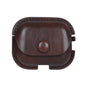 Litchi Texture PU Leather Earphone Protective Case with Hook